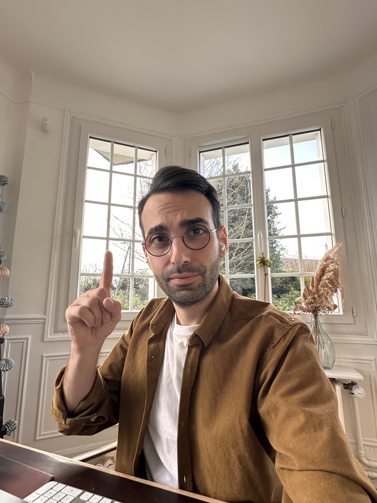 Guillaume Guersan dans son bureau